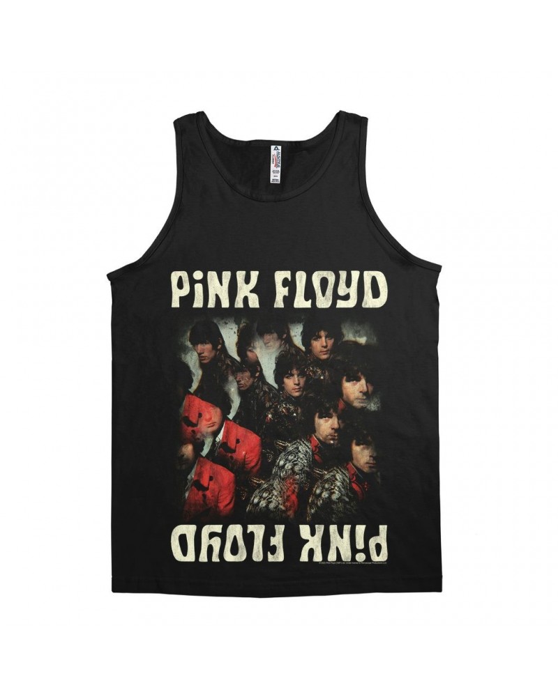 Pink Floyd Unisex Tank Top | The Piper Mirror Image Distressed Shirt $9.73 Shirts