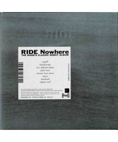 Ride NOWHERE CD $8.25 CD