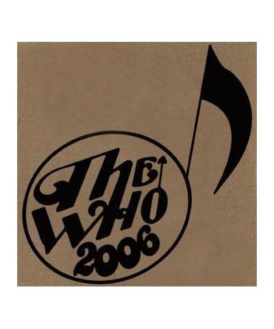 The Who LIVE: 06/18/06 - BRIGHTON UK CD $5.67 CD