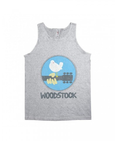 Woodstock Unisex Tank Top | Bird And Guitar Shirt $12.48 Shirts