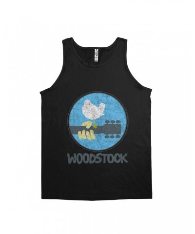 Woodstock Unisex Tank Top | Bird And Guitar Shirt $12.48 Shirts