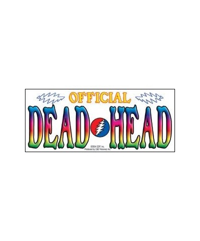 Grateful Dead Official Dead Head Sticker $4.56 Accessories
